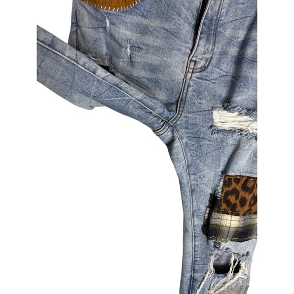 AMIRI Grunge Patch Distressed Jean-sz 33 (Waist 31) - Picture 12 of 16